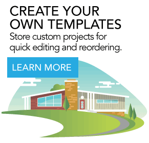 Learn More about Creating your own Templates by Contacting us
