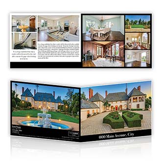 large property brochures brochures for real estate